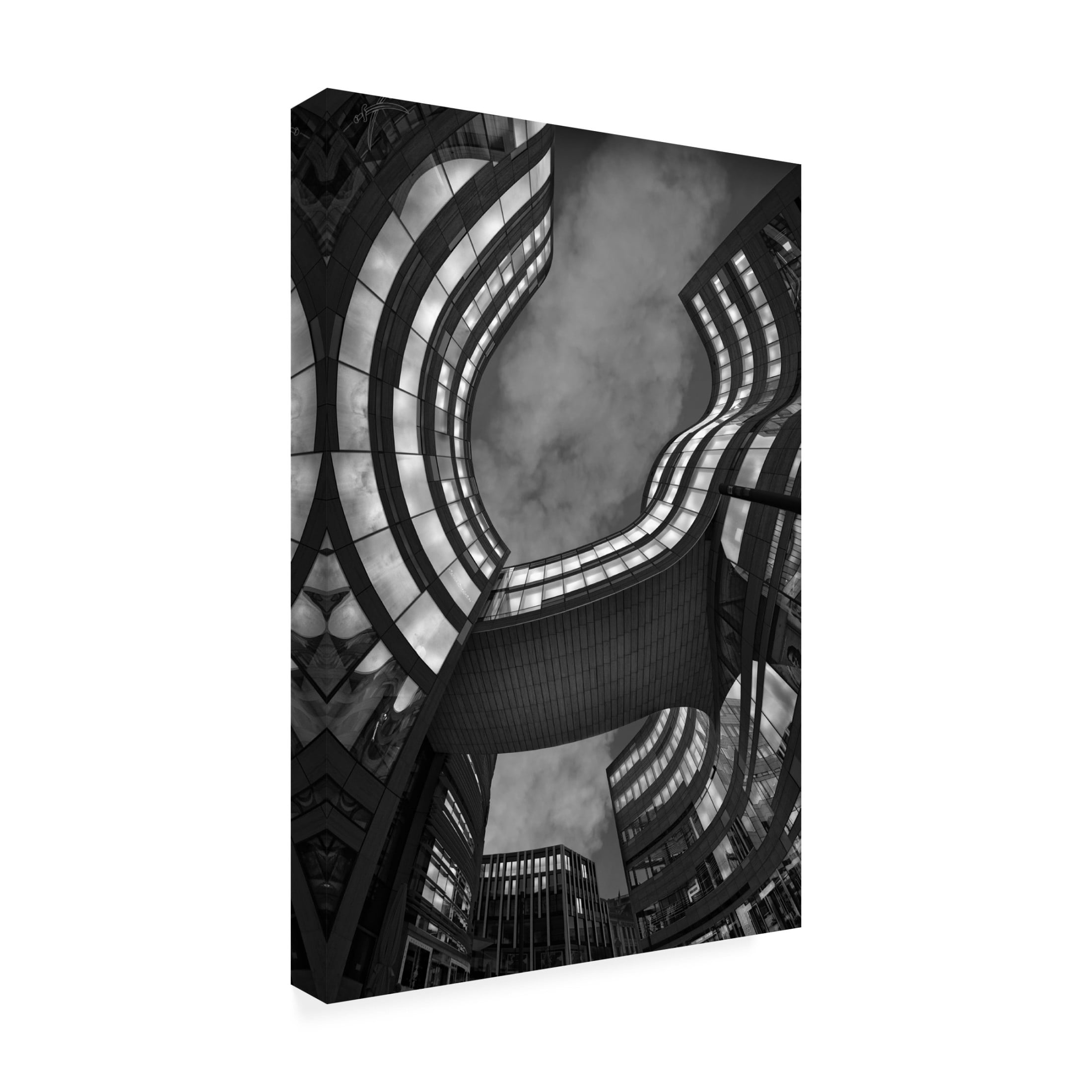 Canvas Wall Art - Wolfgang Mothes 'Ka Bogen' Wall Art for Living Room, Bedroom, or Office Décor by Trademark Fine Art - 12 x 19 Inches