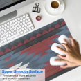 thumbnail image 3 of Long Mouse Pads for Desk,Colorful Geometric Triangle Chevron Desk Mats on Top Of Desks, Desk Mouse Pad Extra Large with 3mm Non-Slip Base and Stitched Edge for Gaming,Work,Home 31.5"x11.8", 3 of 5