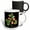 Multicolor, variant on 3drose, Futuristic Floral Morning Glory Abstract Art, 15oz Two-tone Blue Mug