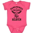 thumbnail image 3 of Inktastic Handpicked for Earth by My Tio in Heaven with Angel Wings Boys or Girls Baby Bodysuit, 3 of 5