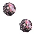 thumbnail image 2 of Gorro de dormir Minnieouse para mujer de satén estampado de flores nocturnas, 2 of 6