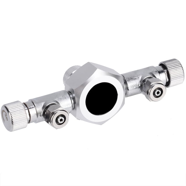 Aquarium C Splitter, Multi Façons Distributeur Aquarium Distributeur Régulateur d'Aquarium Haut de Gamme