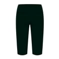 thumbnail image 3 of Womens Solid Color Casual Legging Yoga Knee High Waist Exercise Pants Slim Fit Soft Pajama Pockets Sweatpants on Pants for Women Work Casual Women Pants plus Size Women Pants Casual Drawstring Casual, 3 of 7