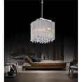 thumbnail image 2 of 3 Light Drum Shade Mini Pendant with Chrome finish, 2 of 3