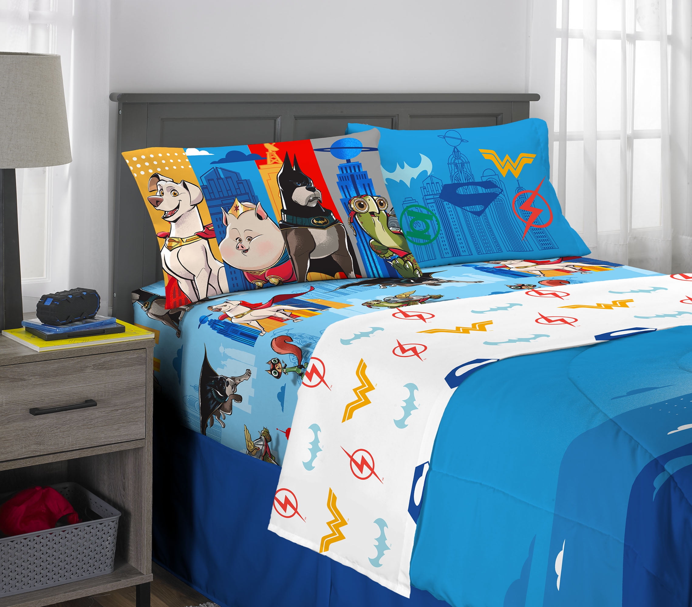 Justice league twin bed cheap