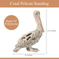 thumbnail image 3 of Corner Merchant Pelican Coral Reef Decor Tabletop Figurine (White), 3 of 4