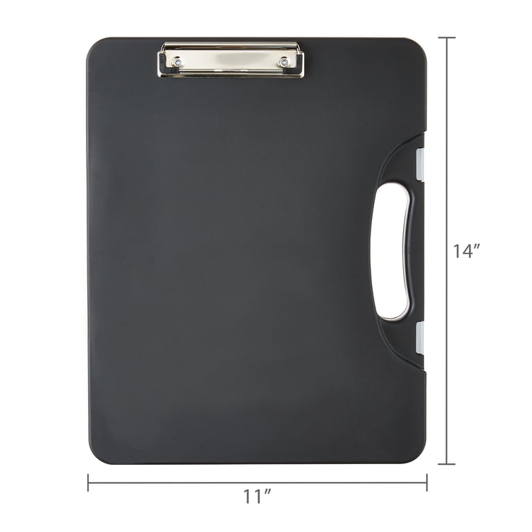 Pen+Gear Double-Sided Clipboard, Letter Size, Black photo 6