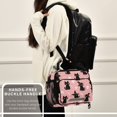 thumbnail image 6 of Insulated Lunch Bag 6L Leak-Proof Lunch Box with Shoulder Strap Multiple Pockets Lunch Tote Black Cat Wearing A Witch Hat, 6 of 9