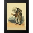 thumbnail image 2 of Frusius 18x24 Black Modern Framed Museum Art Print Titled - Death Pinching Every Penny, 2 of 5