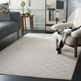 thumbnail image 2 of SAFAVIEH Parker Grace Checkered Area Rug, Taupe, 4' x 6', 2 of 7