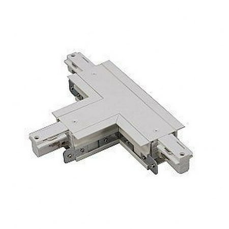 

WLTC-PT-WAC Lighting-Accessory - W Track Left T Connecter-Platinum Finish