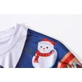 thumbnail image 4 of SSLR Mens Crewneck Santa Claus Ugly Christmas T-Shirt Xmas Tee Holiday Party, 4 of 7