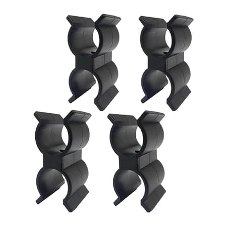 4 Pieces Deck Fastener Clips Design Fixes Canopy Rods and Fishing Gear Securely