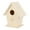 Khaki, variant on Wovilon Wood Bird Houses for Outside with Pole Wooden Bird House for Finch Bluebird Cardinals Hanging Birdhouse Garden Country Cottages
