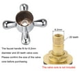 thumbnail image 2 of 2Pcs Faucet Knob Handle Alloy Universal Replacement Tap Kit For Kitchen Bathroom, 2 of 7