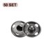 thumbnail image 3 of Uxcell 50 Conjuntos de Botones de Broche de Costura de 15 mm, Botones de Cierre de Metal, Negro, 3 of 7