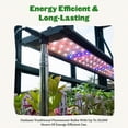 thumbnail image 6 of Epic Gardening Seed Starting Grow Light, Full-Spectrum LED with Adjustable Height & Integrated Tray for Indoor Seedlings, Light with Timer (Standard), 6 of 6