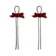 thumbnail image 5 of Pendientes de circonita de nicho de lujo ligero de alta gama de Corea del Sur Pendientes elegantes Pendientes simples retro, 5 of 6