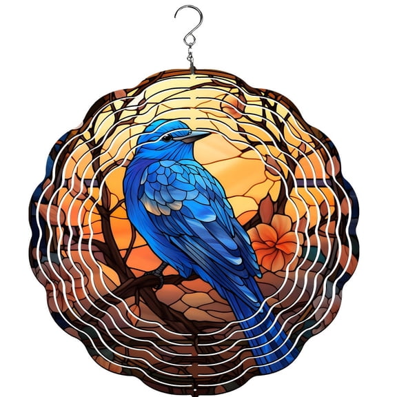 Bird Wind Spinner , Garden Décor, Yard Décor, Porch Decor