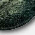thumbnail image 3 of Designart - Muddy Road Under Full Moon - Modern Metal Circle Wall Art, 3 of 5