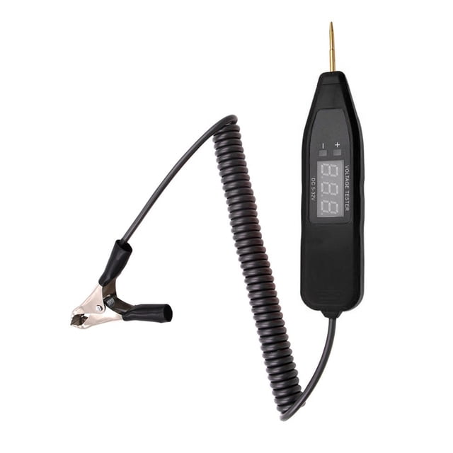 Yeacher 5-32V Voltage Tester LCD Digital Display Electrical Circuit Tester Voltage Power Test Pen Probe