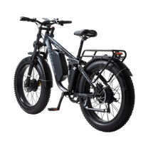 Electric Mountain Bike for Adults, 3000W Motor, 48V 25Ah Battery, 100 Miles Range, 24" Fat Tire All Terrain E Bike，Silver