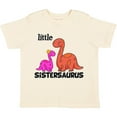 thumbnail image 3 of Inktastic Little Sistersaurus Girls Toddler T-Shirt, 3 of 5