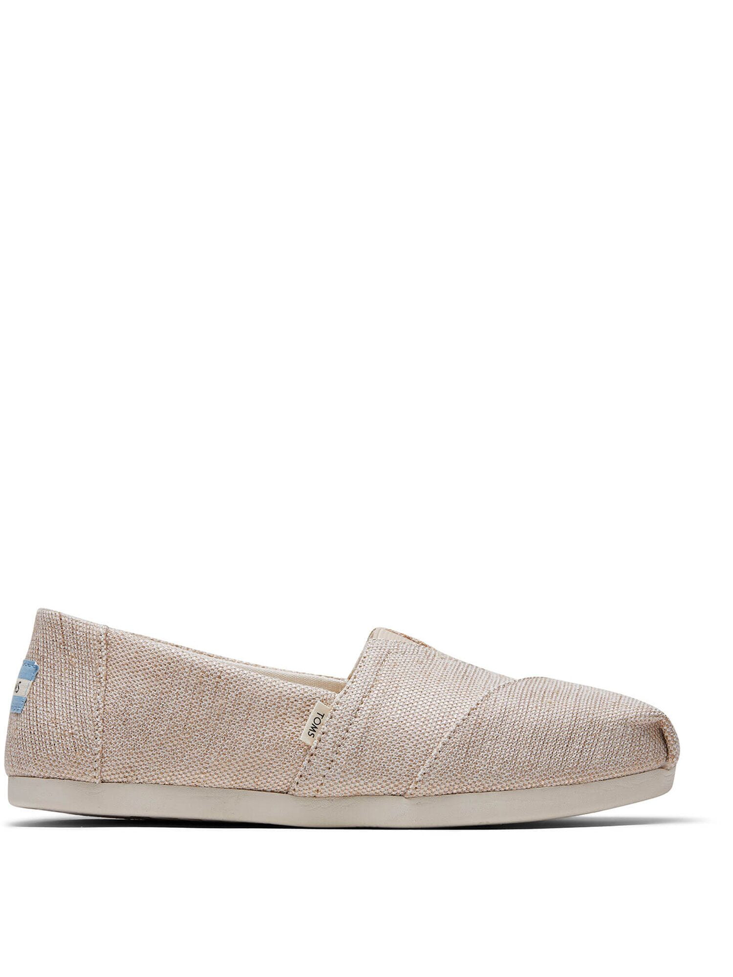 toms womens burlap classic slip ons
