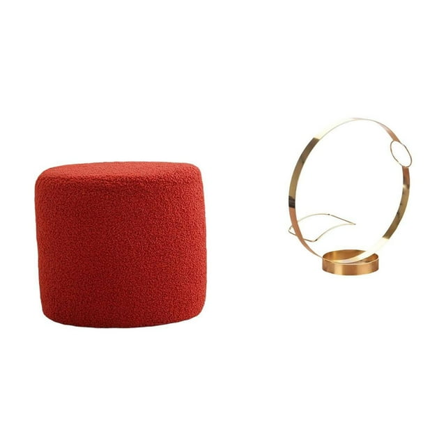Escabel,Reposapiés pequeño,taburete otomano,sofá,taburete de té,Reposapiés Cubo Taburete Taburete para Dormitorio Baño,Portabotellas de vino,Soporte para botellas de vino,soporte para