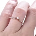thumbnail image 3 of Opal Band Ring Wedding Engagement Anniversary Gift Ring 925 Sterling Silver Rose Gold Plated Gemstone Jewelry For Women Gift, 3 of 5