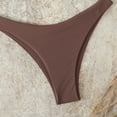 thumbnail image 6 of Sevevn Women's Triangle Bikini Set Halter Starfish Decor Two Piece Swimsuit Coffee L, 6 of 7