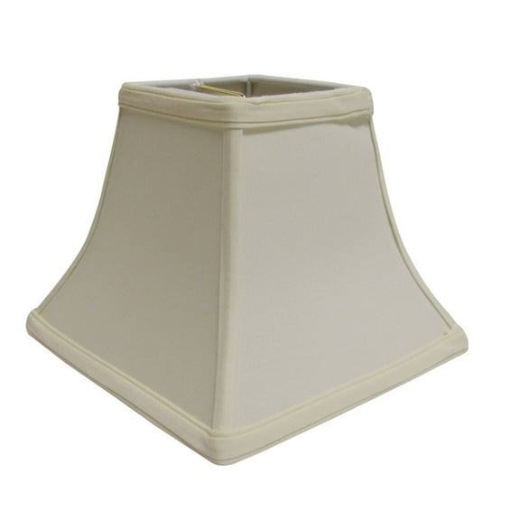Slant Square Bell Hardback Lampshade with Washer Fitter, Egg