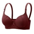 thumbnail image 1 of Womens Solid Color Backless Seamless Push-Up U-Shaped Beautiful Back Underwear Everyday Bras, 1 of 4