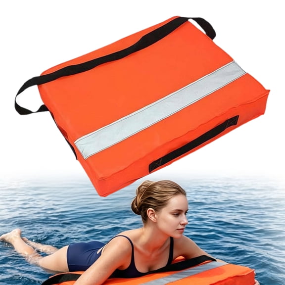 Boat Throwable Flotation Device, Universal Floating Foam Cushion, Type IV Boat Cushion, Portable Waterproof Marine Throw Cushion for Boating 0.34oz