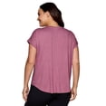 thumbnail image 2 of RBX Active Women's Plus Size Yoga V-Neck Soft Jersey Tee, 2 of 4
