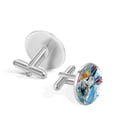 thumbnail image 3 of Rabbit Elegant Suit Cufflinks Set | Stainless Steel Silver Jewelry | Ideal for Formal Occasions, 3 of 6