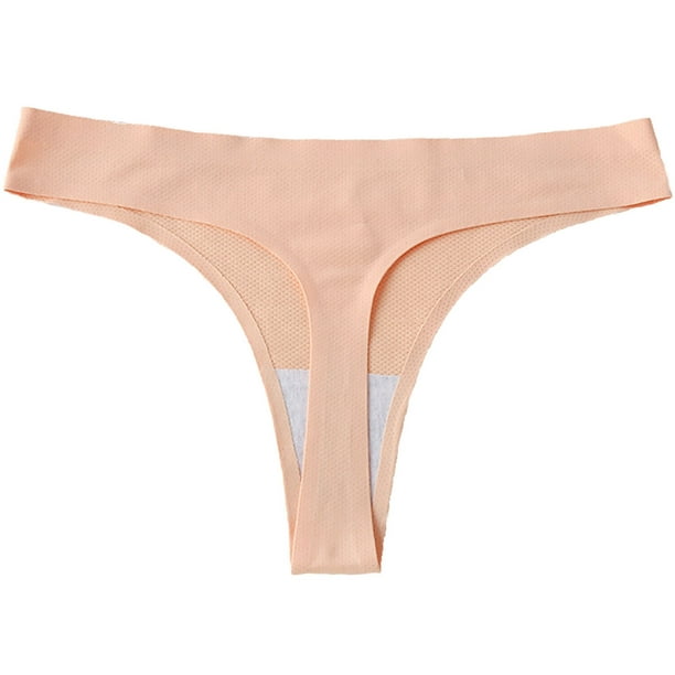 nsendm Female Underpants Adult Ladies Cotton Underwear High Leg Womens  Sports Plus Size Through Waist Bikini Brief Underwear Thong Lane Dress  18(Pink, S) 