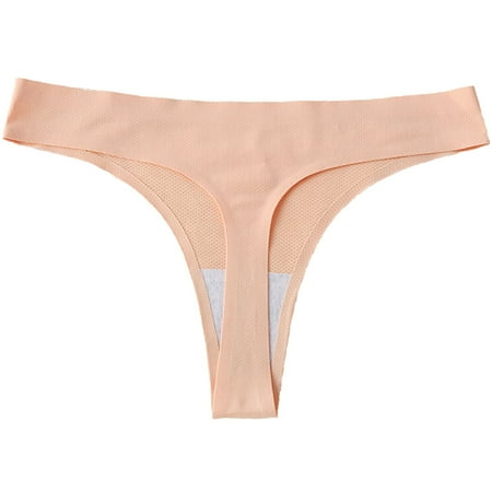 

Womens Briefs Sports Plus Size Through Waist Bikini Brief Underwear Thong Lingerie For Women