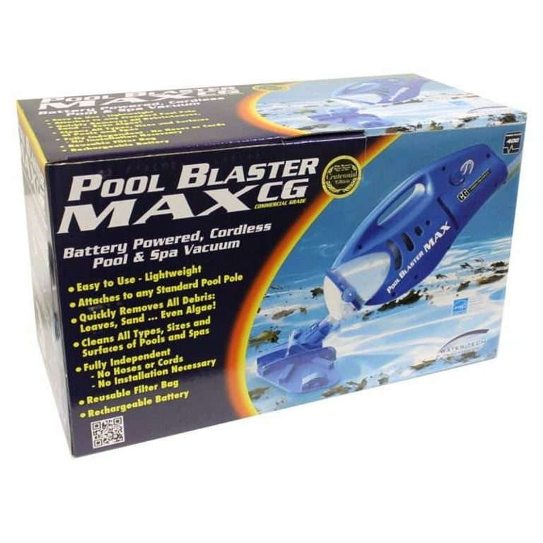 Water Tech Pool Blaster Max CG - Rechargeable, High Suction, In