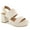 Eggnog, variant on Aerosoles Camilia Women's Platform Sandals Color: Eggnog Size: 7.5