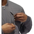 thumbnail image 2 of adidas Mens Urban Bomber Jacket, XX-Large, Gray, 2 of 4