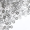 thumbnail image 4 of DYNWAVECA 1000 Pièces en Acier Inoxydable Professionnel Lunettes Sans Cadre Métrique Rondelles Plates Outil pour la Réparation de Vis Minuscules -, 1,2 Mm, 4 of 8