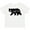 AA-White, variant on Inktastic California Black Bear Silhouette Boys or Girls Toddler T-Shirt