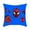 Q02, variant on SpiderWeb Printed Cushion Covers Hidden zipper closure Double Sided Decorative Pillowcases Front Back Both Painted Superhero Cartoon Car decoration Home Sofa 18X18inch(45X45CM)