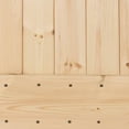 thumbnail image 5 of vidaXL NARVIK 37.4"x82.7" Solid Pine Wood Sliding Barn Door, Natural Brown, No Hardware Kits, 5 of 10