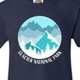 thumbnail image 4 of Inktastic Glacier National Park Blue Montana Youth T-Shirt, 4 of 5