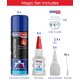 thumbnail image 2 of Pegamento Glue Magic Chems CA con activador de 50 ml + 400 ml (paquete de 2), 2 of 9