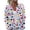 AA#-004 Hot Pink, variant on Valentine's Day Cardigan Sweaters for Women Long Sleeve Cardigans Plus Size Lightweight Open Front Shrug Cardigan Love Heart print Dressy Casual Boho Cardigan Capes