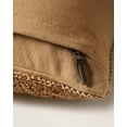 thumbnail image 3 of Ralph Lauren NATURAL Darby Decorative Square Pillow, US 18" Square, 3 of 4