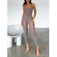thumbnail image 2 of Combinaison Sans Manches une Pièce pour Femmes Été Pure Mesh Entraînement Romper Club Streetwear, 2 of 5